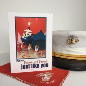 2MyHero military greeting cards wishes a Happy Birthday to USMC