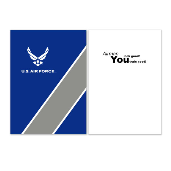 Look Good - US Air Force Military Encouragement Greeting Card by 2MyHero