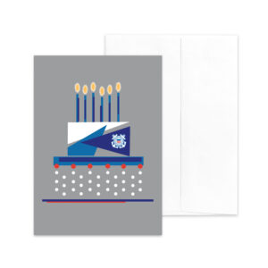 US Coast Guard Congratulations to Coasties military greeting card with envelope - Celebration Cake - by 2MyHero