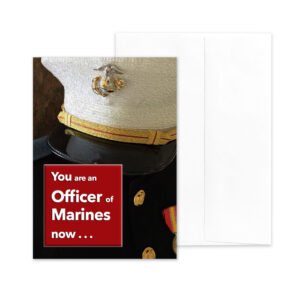 An Officer of Marines - US Marine Corps Military Graduation Congratulations Greeting Card by 2MyHero