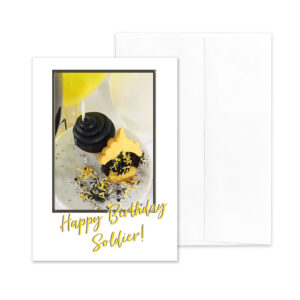 Soldier Style - US Army Military Appreciation Birthday Greeting Card - by 2MyHero