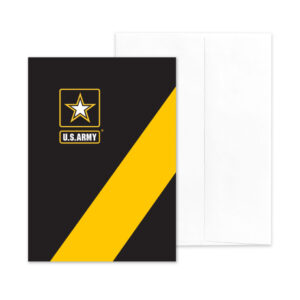 Look Good - (Blank Inside) - US Army Military Appreciation Encouragement Greeting Card - by 2MyHero