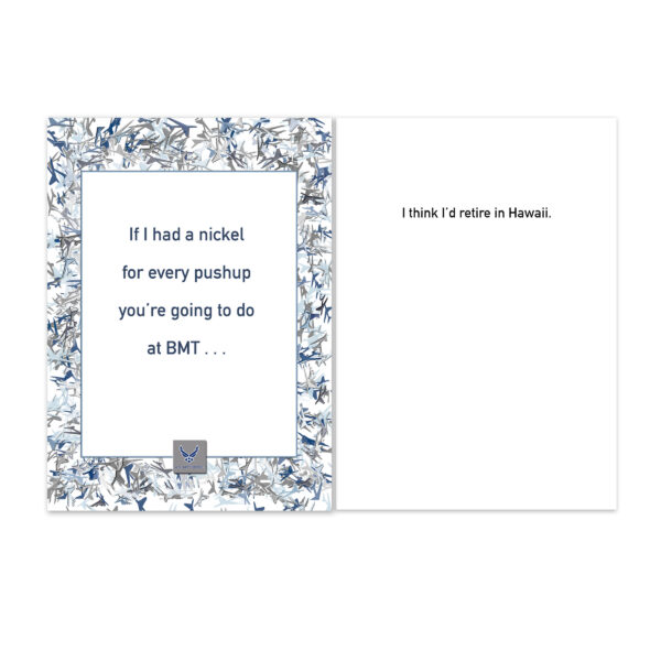 If I Had - US Air Force Military Encouragement Greeting Card by 2MyHero