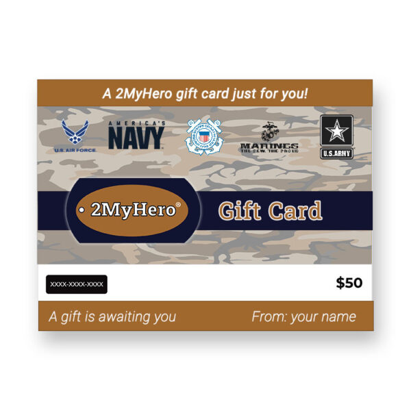 military gift card