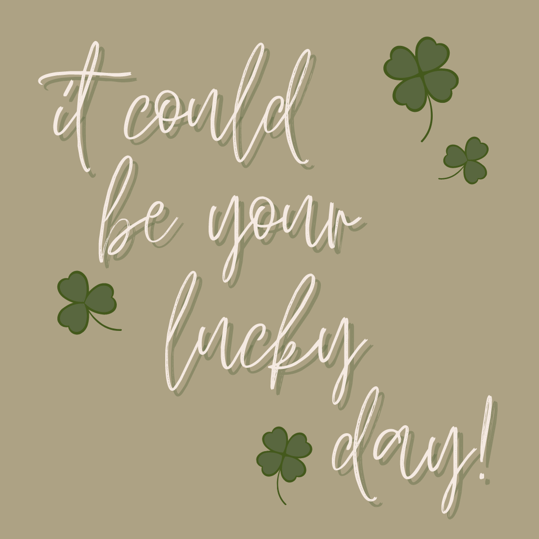 2MyHero March luck of the Irish #lucky7