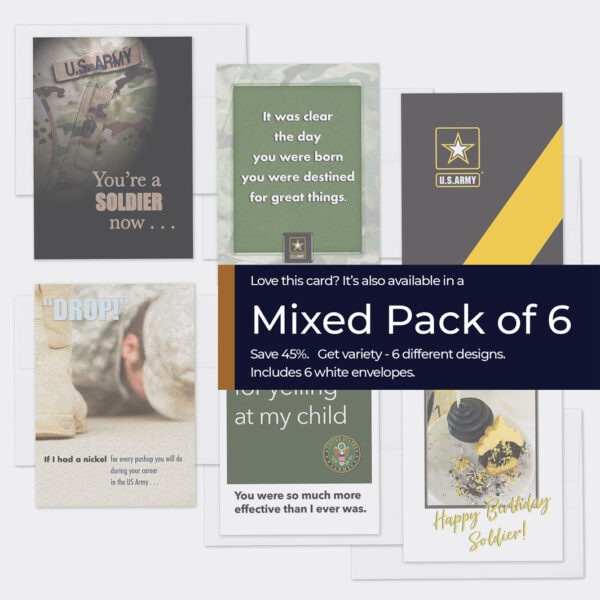Save when you buy mixed pack Soldier Now from 2MyHero