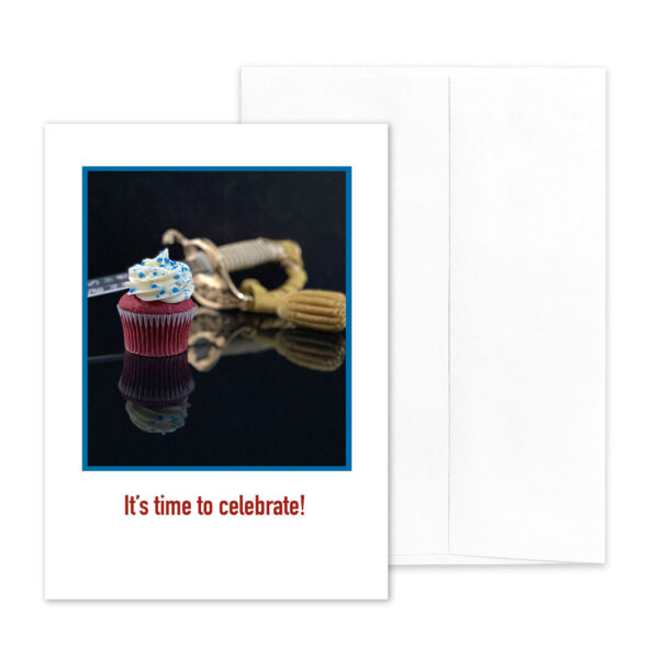USCG Coastie Promotion Time to Celebrate military greeting card from 2MyHero